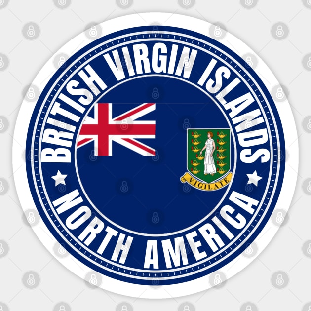 British Virgin Islands Sticker by footballomatic